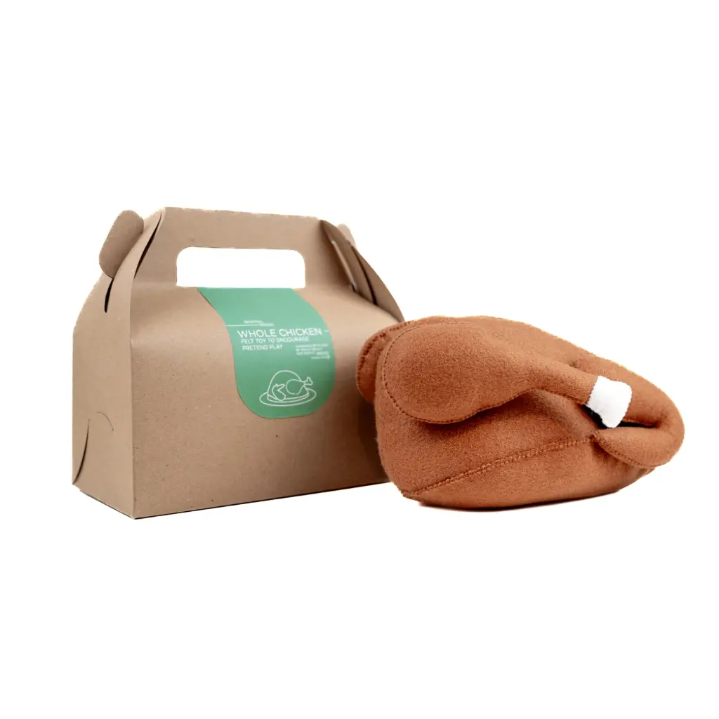 Speelgoed eten - Kip aan het spit - Vilt