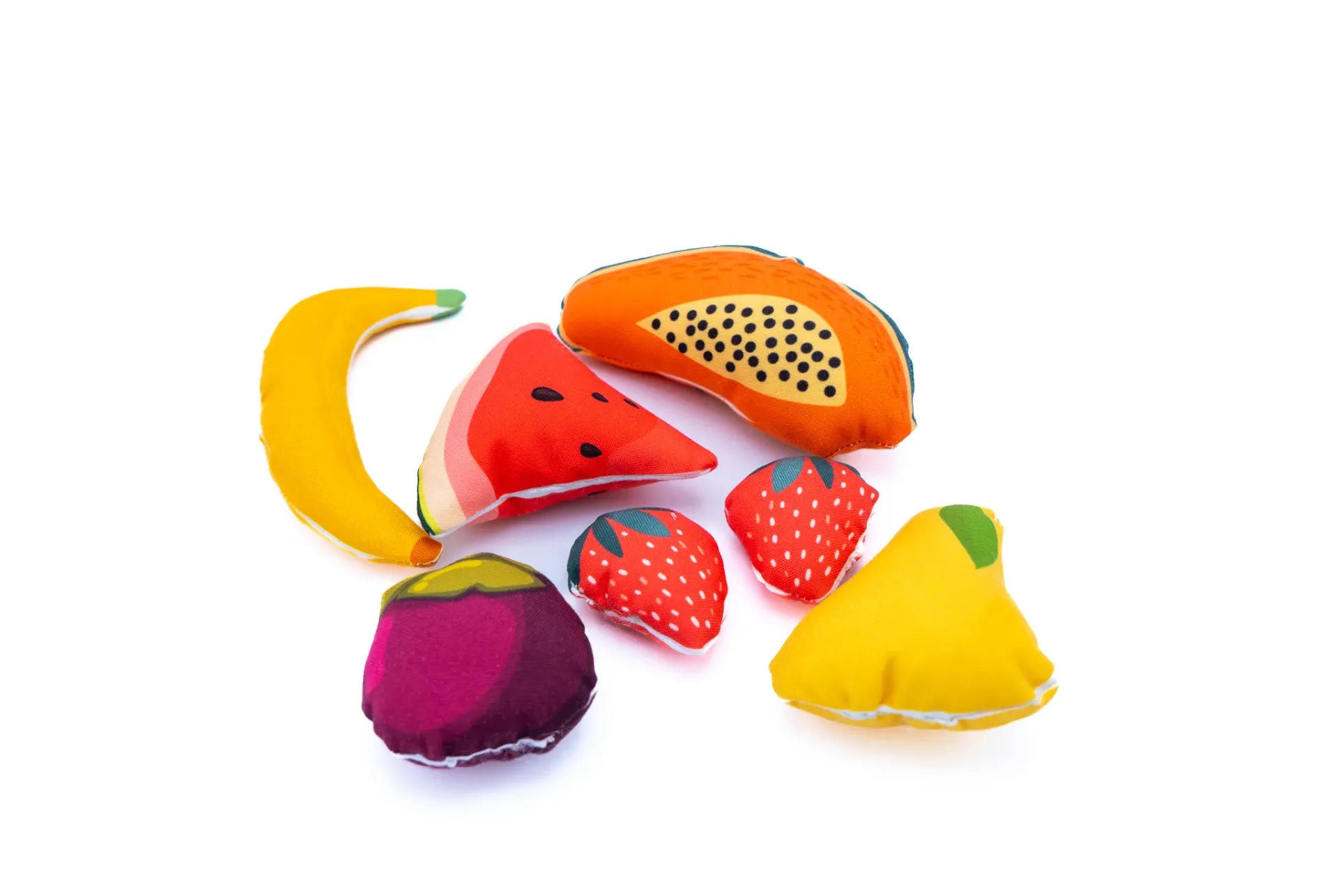 Speelgoed eten - Fruit Set - Stof