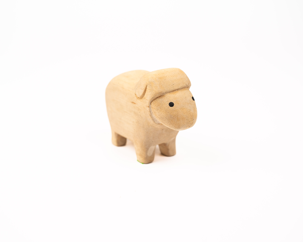Houten dier - Schaap