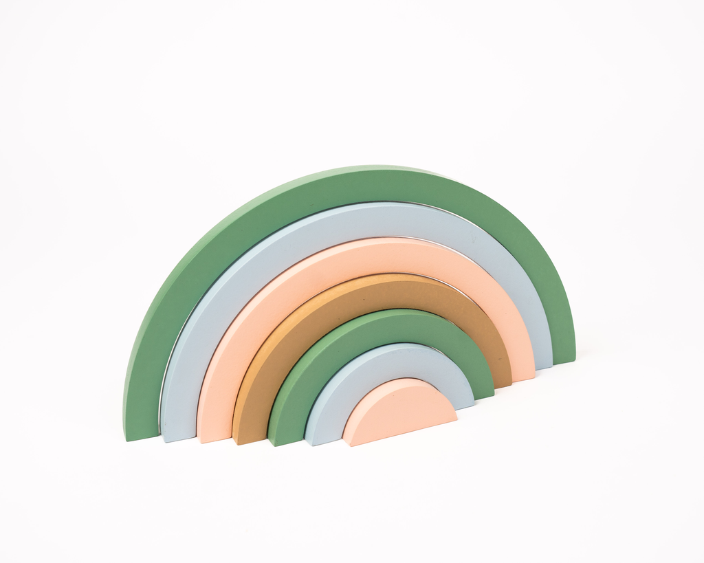 Regenboog Stapelpuzzel