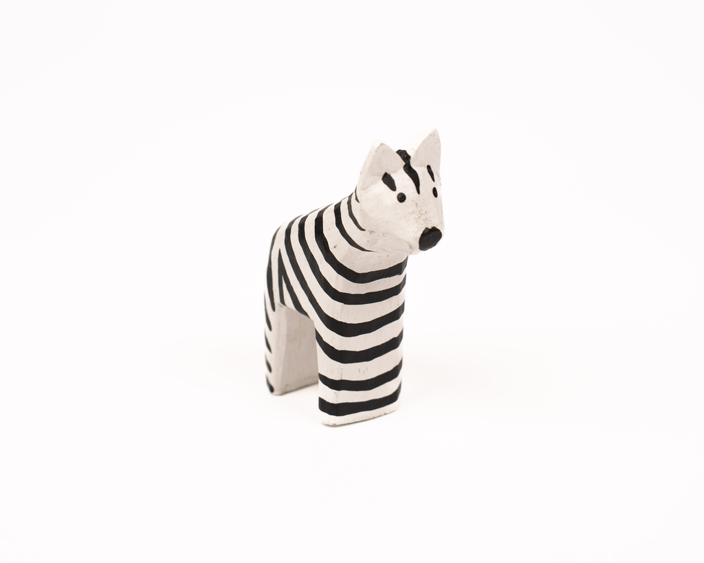Houten speelfiguur - Zebra Klein