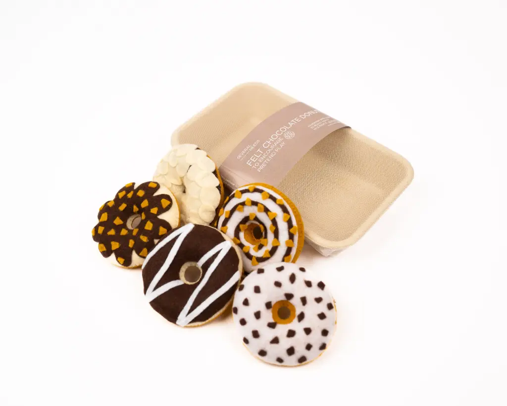 Speelgoed eten - Chocolade Donuts - Vilt