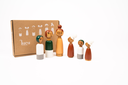 Houten Poppenfamilie - Pastel
