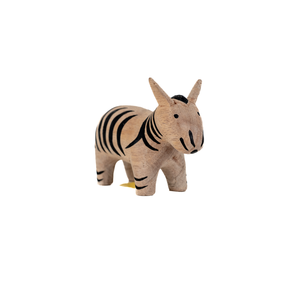 Houten Dier - Zebra
