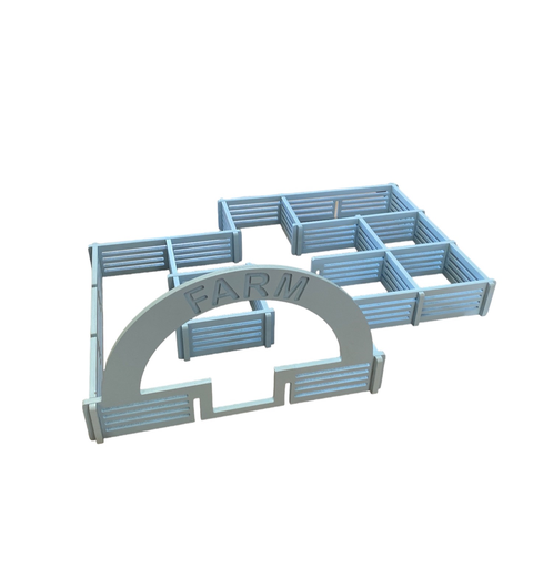 Houten Boerderij - Lucu