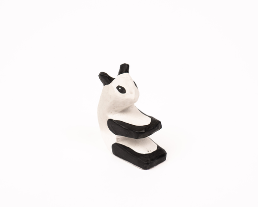 Houten Speelfiguur - Panda Zittend